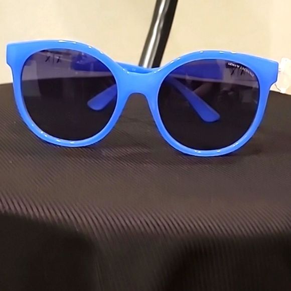 Armani Exchange AX41208 Fashion 54MM Opaline Blue Sunglasses main image 4